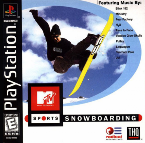MTV Sports - Snowboarding (USA) Cover